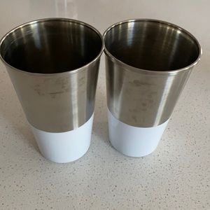 Set it f 2 Stainless Steel Cups